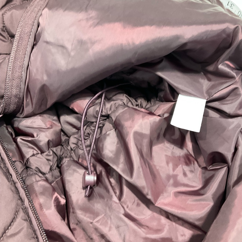 Zella Purple Quilted Jacket Medium - Picture 7 of 7